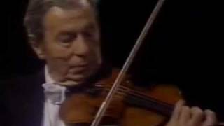 Nathan Milstein Introduction and Tarantella Sarasate [upl. by Ajssatsan321]