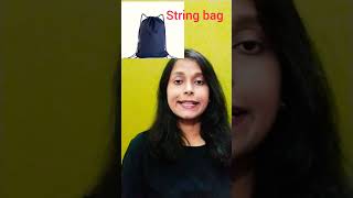 Type of bags pronunciation gyaan jyoti shorts [upl. by Ailemor]