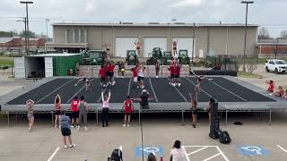 Navarro cheer 2022 [upl. by Osithe]