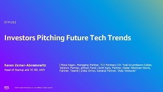 AWS Summit Tel Aviv 2024  Investors Pitching Future Tech Trends STP102 [upl. by Ilek373]