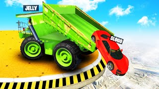 Dumping SUPERCARS In A TROLL SUMO GTA 5 [upl. by Atalaya]