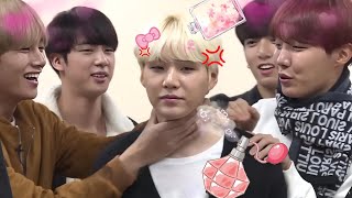 BTS irritating Suga bts runep 33  Hindi dubbing  part1 [upl. by Aivitnahs]