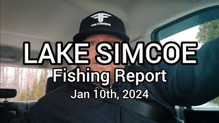 Lake Simcoe Fishing Report Jan 10th 2024 Burbot Whitefish Lake Trout [upl. by Shelman]