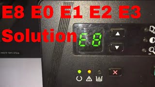 HP LaserJet M125aM125 series Error E0 E1 E2 E3 E8 cannot print copy scan fixed part 2 [upl. by Eiramac]