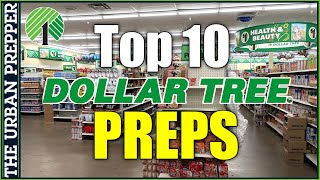 Top 10 Preps to Buy At DOLLAR TREE Upon EVERY Visit [upl. by Ateiram264]