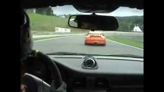 Onboard Porsche 997 GT3 RS vs GT3 on Salzburgring Racetrack [upl. by Schmitz]