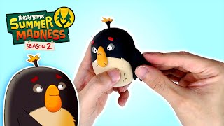 Squash Clay SCULPTS Angry Birds Summer Madnesss Bomb [upl. by Zurkow]