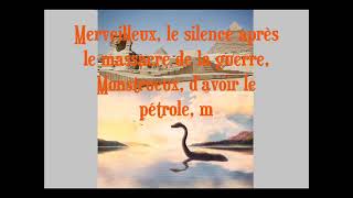 MONSTRUEUX ET MERVEILLEUX Florent PAGNY  quotNoir et Blancquot [upl. by Nohsal820]