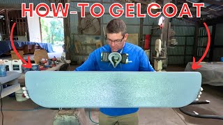 HOW TO Build a Custom Seat Mastering Gelcoat Application [upl. by Mcintosh404]