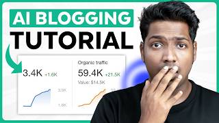 How To Create Blog Using AI  Complete Blogging Tutorial [upl. by Adiuqram822]