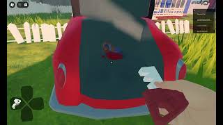 ROBLOX HELLO NEIGHBOR GETTING THE RED KEY PART 2 FOR 10 LIKES OR 5 LIKES [upl. by Mainis]