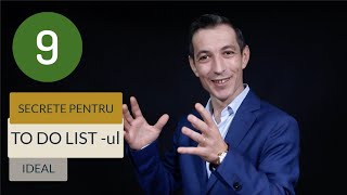 To do list  ul 9 secrete pentru to do list  ul ideal în managementul timpului [upl. by Sezen]