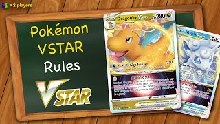 Pokemon VSTAR Rules [upl. by Akamahs]