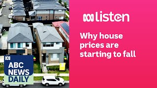 Why house prices are starting to fall  ABC News Daily Podcast [upl. by Darce583]