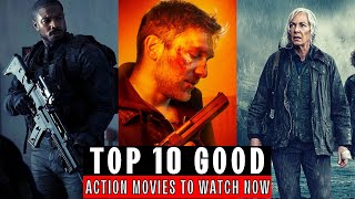 Top 10 Best Action Movies On Netflix Amazon Prime  Hollywood Action Movies [upl. by Ahtamat]