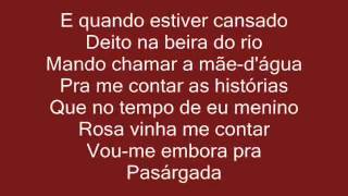 Manuel Bandeira  Voume Embora pra Pasárgada em sua voz [upl. by Alphard]