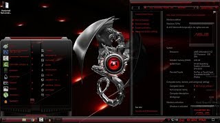 Windows 10 amazing theme Hardwired Red [upl. by Yboc]