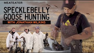 Specklebelly Goose Hunting with Jonathan Wilkins  Black Duck Revival  MeatEater [upl. by Ezequiel552]