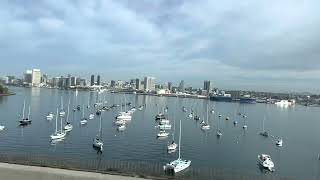 Crossing Coronado Bridge San Diego California 🇺🇸 travel [upl. by Kirit]