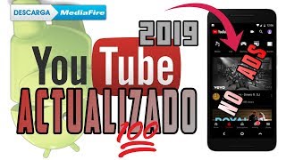 Descargar Youtube sin ANUNCIOS para android 2019  Quitar Publicidad de Youtube Android  Cobidroid [upl. by Aneerbas366]