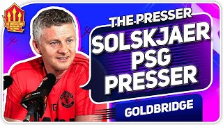 Solskjaer Press Conference Reaction Manchester United vs PSG [upl. by Quick235]