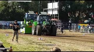 Bremswagenziehen Westhausen 2016 Deutz ttv 620 bis 75t stechen RRT RoßRacingTeam [upl. by Kruger]