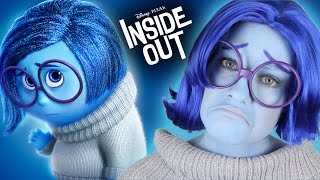 Inside Out SADNESS Makeup Tutorial  CosplayHalloween Costume  Rotoscopers [upl. by Ainegue789]