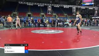 2018 USMCUSAW Cadet amp Junior GR NationalsJunior 120 Consi Of 8 2  Noah Surtin IL Vs Destin [upl. by Aleck]