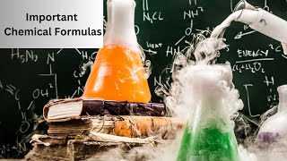 Important Chemical Formulas Chemistry Formula by MSolutionhub [upl. by Elleirda]