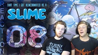 SOS Bros React  Reincarnated as a Slime Episode 8  Mask of the Hero [upl. by Ujawernalo]