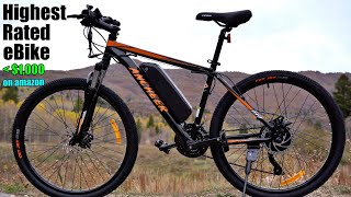 Ancheer Electric Mountain Bike Test amp Review [upl. by Rola]