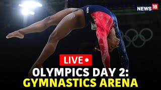 Paris Olympics 2024 LIVE  LIVE Outside Olympics Gymnastics Venue  Paris Olympics Live Today  N18G [upl. by Ahsetra]