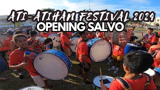 Kalibo Atiatihan Festival 2024 Opening Salvo [upl. by Ysnil902]