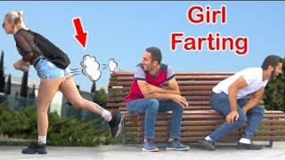 Girl Farting in Public PRANK 💃💨  Best of Just For Laughs [upl. by Ahsienod528]