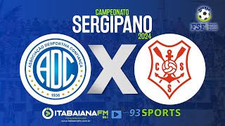 CONFIANÇA x SERGIPE  CAMPEONATO SERGIPANO  FINAL [upl. by Lancelle]