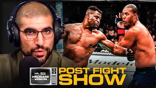 Francis Ngannou wins Full PFL superfight reaction  The Ariel Helwani Show [upl. by Nyliram]