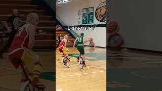 Unicycle basketball is DIFFERENT 😭 ht sportsnextgenIG shorts basketball tricks highlights [upl. by Bevin961]