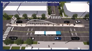 Construction on East Colfax rapid transit system to begin Friday [upl. by Olympias]