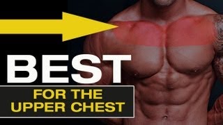 How to get a BIGGER UPPER CHEST  The quotUltimate Chest Exercisequot [upl. by Airetnuhs]