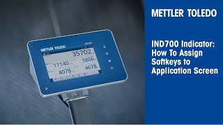 IND700 Indicator How to Assign Softkeys [upl. by Arther]