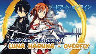 Luna Haruna  Overfly  Sword Art Online Ending  midi version [upl. by Pacian884]