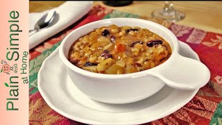 How to Make Winter Minestrone Soup  Easy to Follow Recipe [upl. by Eimak]