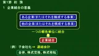 LEC公認会計士講座 簿記テキスト「企業結合・事業分離」詳細解説講座wmv [upl. by Gillead220]