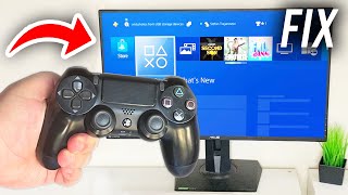 How To Fix PS4 Controller Wont Connect  Full Guide [upl. by Ahtanoj516]