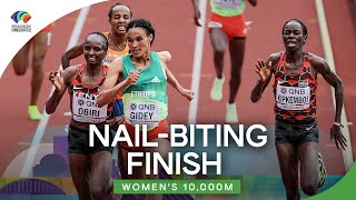 Womens 10000m final  World Athletics Championships Oregon 2022 [upl. by Badger311]