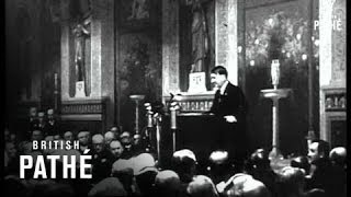 Foreign Press Conference April 1933 Aka Hitler Speaking At Foreign Press Conference 1933 [upl. by Htial]