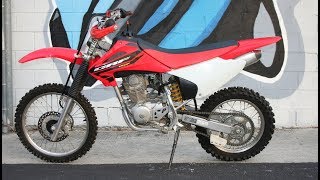 2004 Honda CRF150F Great Green Sticker Trail Bike [upl. by Annait883]