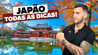 JAPÃO Todas as dicas de viagem que você PRECISA saber [upl. by Petes]