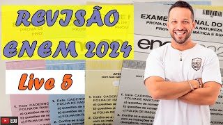 Revisão Final ENEM 2024  Biologia  Live 5  Resolução de Questões [upl. by Idalina]