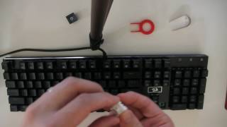 Redragon K556 Devarajas Unboxing  Review  Typing Test [upl. by Prichard713]